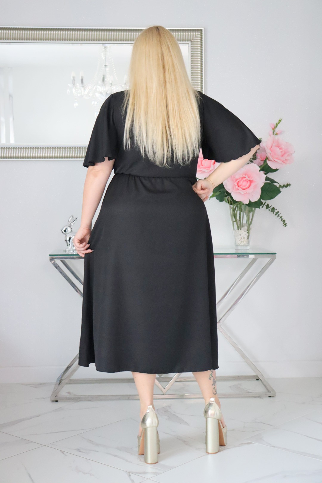 Wielkie wyjście, codzienny look? Z MONSORI zawsze trafisz. Czarna. - obrazek 5