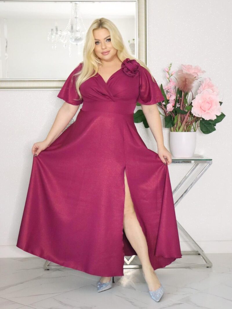 Masz już sukienkę na specjalną okazję? Zobacz model "Asteria" i przestań szukać a zacznij olśniewać! FUKSJA SHINE!